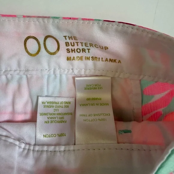 Lilly Pulitzer Buttercup Shorts Love Birds - Picture 3 of 3